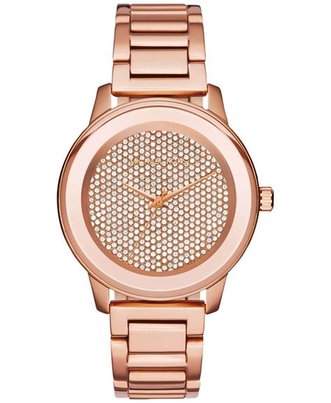 michael kors kinley mk6210|Kinley Pavé Rose Gold.